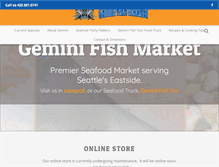 Tablet Screenshot of geminifish.com